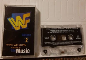 World Wrestling Federation: The Music, Vol. 2 THEME ENTRANCE MUSIC Cassette TAPE - Picture 1 of 7