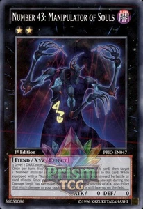 1st Ed Number 43: Manipulator of Souls PRIO-EN047 Yugioh - Picture 1 of 1