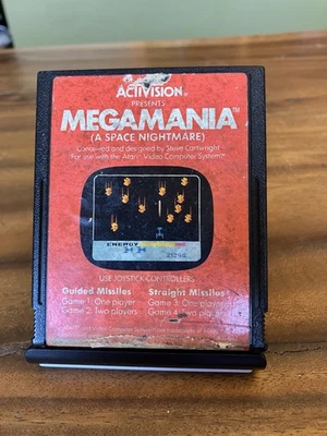 Vintage Atari Game (GAME ONLY) - Megamania - Image 1 of 3