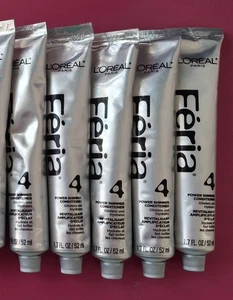 Menge 5 Loreal Feria Power Shimmer Conditioner Glitzert & Hydratisiert je 1,7 Unzen - Bild 1 von 4