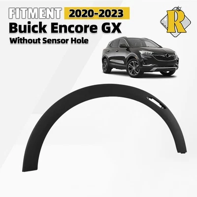 Textured Front Wheel Fender Flare For 2020-2023 Buick Encore GX W/O Sensor Right Foto 1 de 4