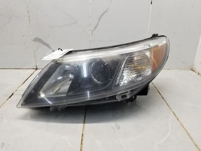 2011 SAAB 9-3 LEFT DRIVER HALOGEN HEADLIGHT *1 BROKEN & 1 REPAIRED TAB*  #10952 - Image 1 of 4