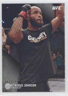 2015 Topps UFC Knockout Silver /199 Demetrious Johnson #10 - Image 1 of 2