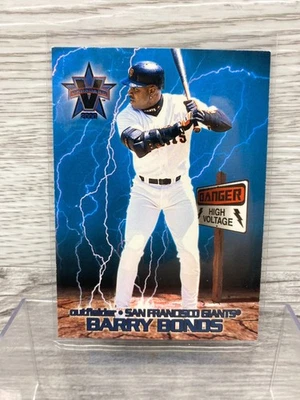 Barry Bonds 2000 Pacific Vanguard High Voltage #33 San Francisco Giants Foto 1 de 2