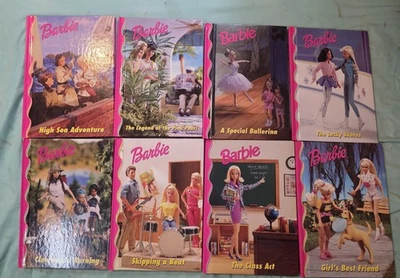 Lot 8 Barbie Book Club Books (All Books Have Inscriptions On Inside Cover) - Image 1 of 4