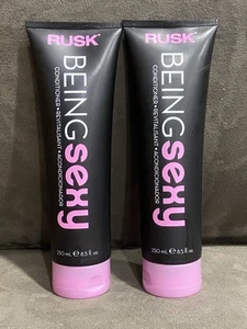 RUSK BEING SEXY CONDITIONER HYDRATE SEAL PROTECT HAIR 8.5 OZ EACH - 2 PACK! - Picture 1 of 6