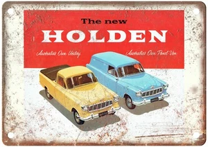 1957 Holden Vintage Auto Ad Retro Look Metal Sign AN3548 - Picture 1 of 2
