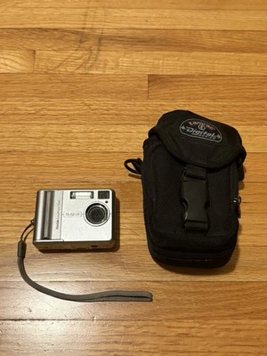 Kodak EasyShare C530 Digital Camera 5.0MP 5X Zoom 1.5" LCD Silver Tested  - Image 1 of 4