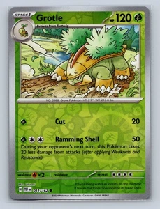 SV05: Temporal Forces #011/162 Grotle Reverse Holo - Picture 1 of 2