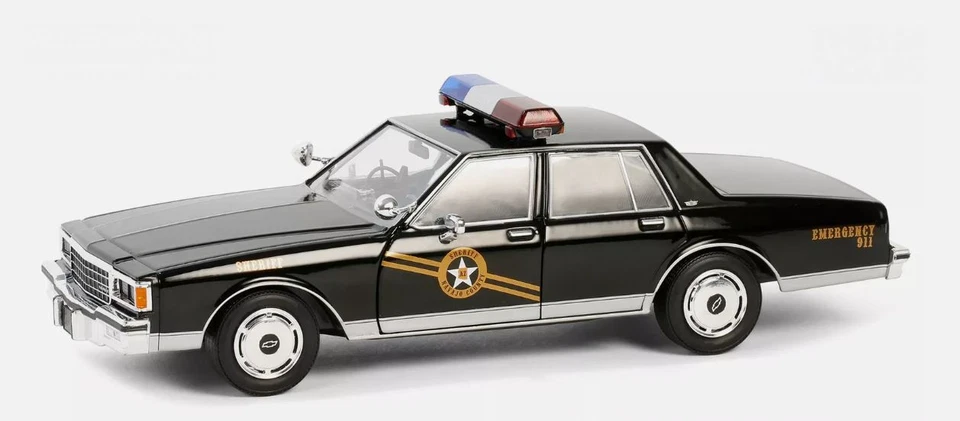 GREENLIGHT, CHEVROLET Caprice Classic 1981 Sherif  du film THELMA & LOUISE, é... - Photo 1/2