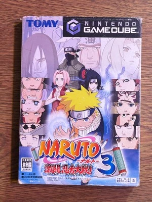 Game Cube GC Nintendo Gamecube NARUTO  3 - Image 1 of 3