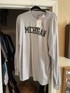 Michigan Wolverines , Long Sleeve T Shirt, XL, NWT , - Picture 1 of 8