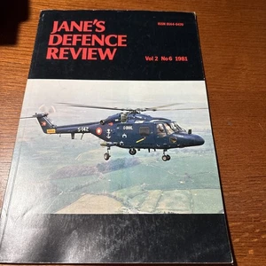 VTG 1981 Jane’s Defense Review: Westland Lynx Breda 40L70 Egyptian Air Force - Picture 1 of 9