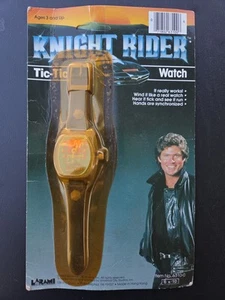1982 Rare Knight Rider Watch Tic Tic Sealed David Hasselhoff Vintage Unpunched - Bild 1 von 4