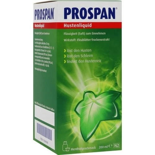 ENGELHARD ARZNEIMITTEL GMBH & CO.KG PROSPAN Hustenliquid 200 ml PZN 11224300