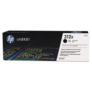 HP Inc. HP 312X (CF380X) High Yield Black Original LaserJet Toner Cartridge - Bild 1 von 9