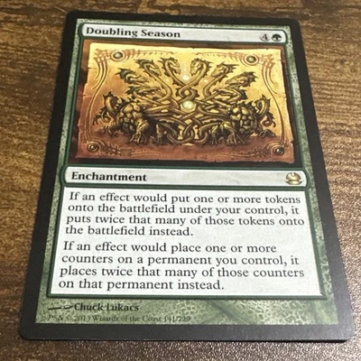 DOUBLING SEASON Modern Masters Magic MTG Near Mint - Image 1 of 2