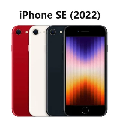 Neu Apple iPhone SE 3rd Gen (2022) 5G 64GB/128GB/256GB IOS Smartphone 12MP 4.7in - Bild 1 von 4