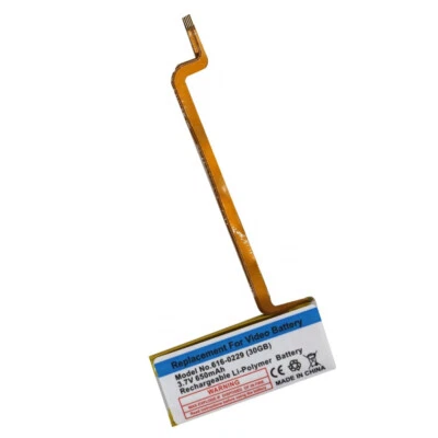 New Replacement Battery For iPod 5th - 7th Generation Video Classic A1136 A1238 - Image 1 of 4