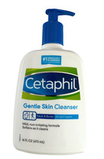 Cetaphil Gentle Skin Cleanser for All Skin Types Face & Body Mild (16 oz)