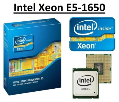 Intel Xeon E5-1650 SR0KZ 3.20 - 3.80 GHz, 12MB, 6 Core, Socket LGA2011, 130W CPU - Image 1 of 4