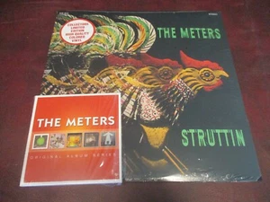 THE METERS ART NEVILLE RARE STRUTTIN COLORED VINYL RHINO PRESSED LP + 5 CD BONUS - Picture 1 of 1