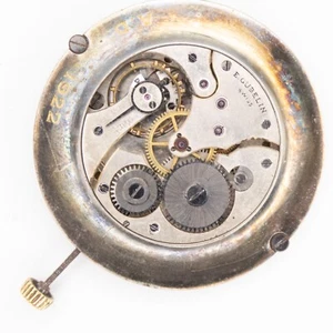 Movimiento Reloj Bolsillo Antiguo Gubelin 26 x 5,8 mm 16 Joyas 4 Ajustes - Imagen 1 de 4