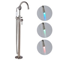 Kingston Brass DD8108 Fauceture Modern Bottle-Trap 12-Inch Vessel Sink Drain Brushed Nickel