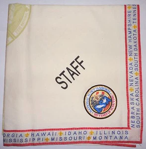 2010 National Scout Jamboree Staff Neckerchief - Boy Scouts of America BSA - Picture 1 of 1