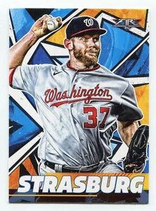 2021 Topps Fire Stephen Strasburg #149 Washington Nationals - Picture 1 of 1