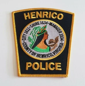 Parche en el hombro de la policía del condado de Virginia de Henrico - Imagen 1 de 1