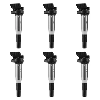 6PCS Ignition Coil Pack Set Fits 2001-2021 BMW - Image 1 of 4