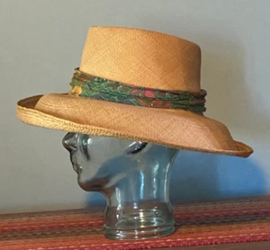 Vintage Waltah Clarke's Men's Hawaiian Hat with Original Band S - Picture 1 of 8