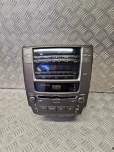 LEXUS IS220D CD HEAD UNIT WITH HEATER CONTROL NO CODE 2009 - Picture 1 of 8