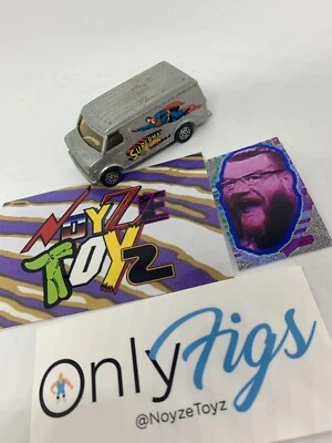 复古 Corgi 青少年超人雪佛兰 Van Silver 英国汽车人偶 DC 1978 — 第 1/4 张图片