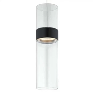 Visual Comfort Modern MP Manette Pendant Black/Satin Nickel CLBS- 700MPMANCLCLBS - Picture 1 of 6