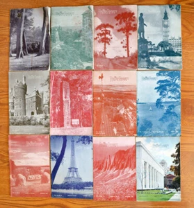 (12) 1956 Lot Mormon HLTH Church "The FHV Society Magazine" Complete Year - Bild 1 von 4