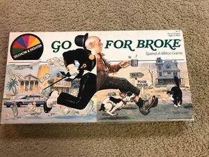 Vintage Go For Broke Board Game!!! - Picture 1 of 3