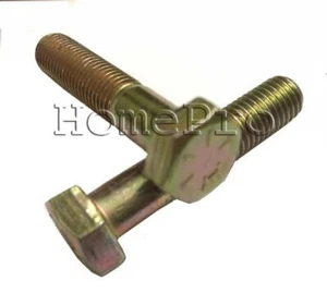 HECHO EN EE. UU. - 1/4-28 x 5 GR 8 ROSCA FINA TORNILLOS DE TAPA AMARILLO ZINC (15) - Imagen 1 de 1