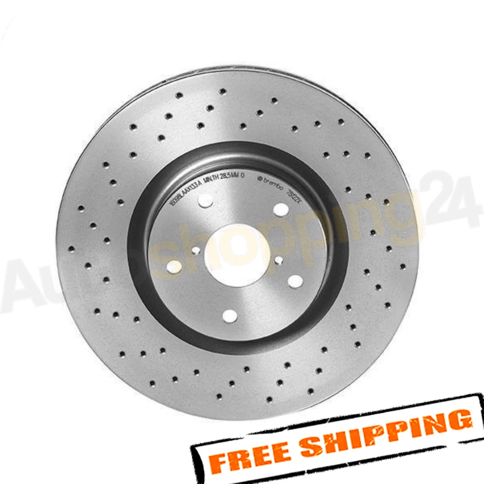 Rotor de freio a disco dianteiro Brembo 09.7812.2X 326mm para Toyota 86 2019-2020 - Imagem 1 de 3