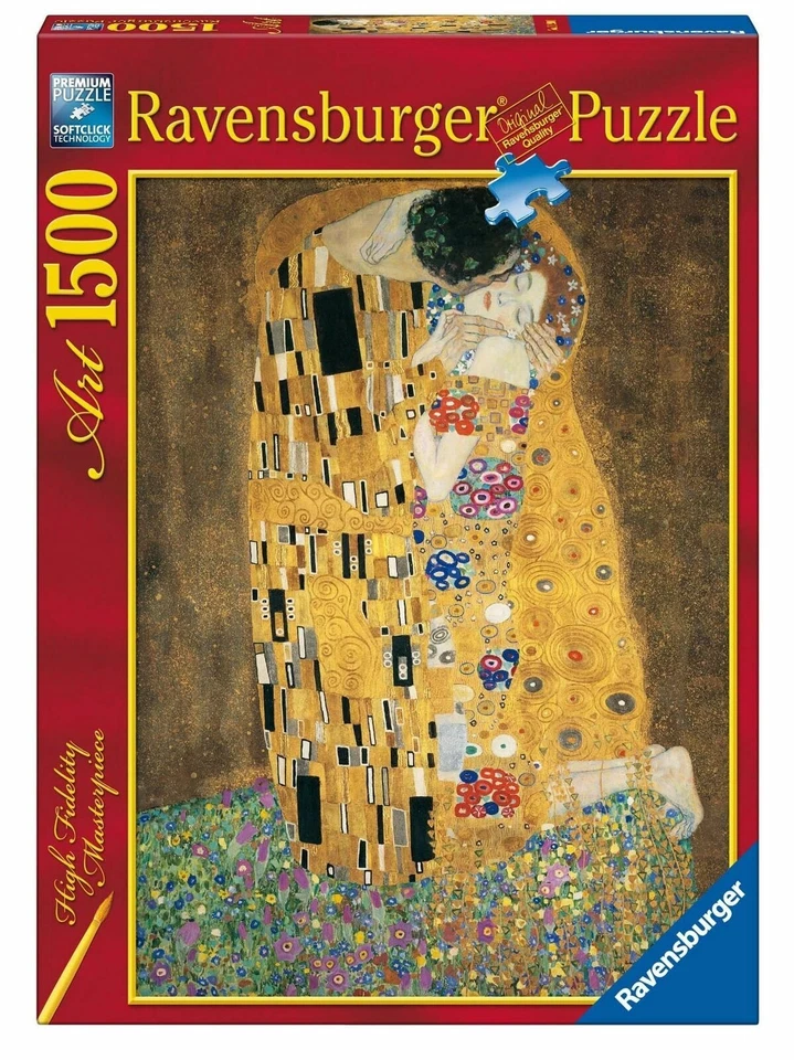 Puzzle 1500 Klimt il bacio - Ravensburger 16290