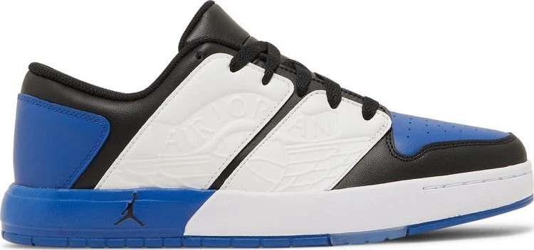 Nike Air Jordan Nu Retro 1 Low Sport Royal Retro DV5141-401 Royal Negro Blanco Foto 1 de 4