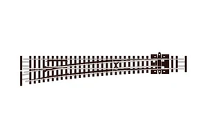 Peco SL-E389F N Gauge Code 55 Large Left Hand Electrofrog Point - Picture 1 of 1