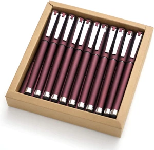 0.5Mm Black Ink Gel Ink Rollerball Pens 2 in 1 Medium Point Pens with Stylus... - Picture 1 of 12