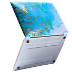 MacBook Pro 13 "Hard Protective Case Ultra-Resistant Marble Design - Blue