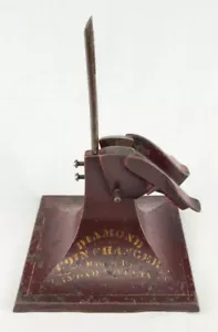 XRARE Antique Cast Iron Diamond Novelty Syracuse NY Coin Changer Arcade Carnival - Picture 1 of 12