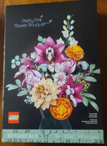 New LEGO® Botanicals Pretty Pink Flower Bouquet 10342 Age 18+ - Picture 1 of 4