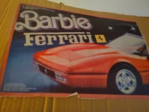Barbie Mattel Ferrari Auto - rosa - 1986 rot 2 Puppen - Bild 1 von 5