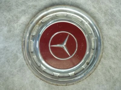 Mercedes 1x Radkappe 14 Zoll Chrom Rot 528 - Bild 1 von 4