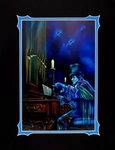 Disney L'organista stregato James Crouch stampa opaca Art Mansion 14x18 NUOVO - Foto 1 di 1